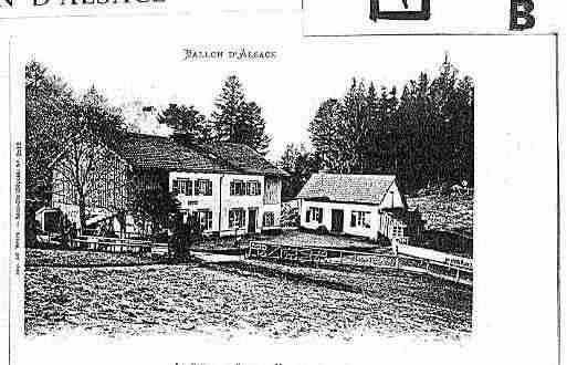 Ville de BALLOND\'ALSACE Carte postale ancienne Ville de BALLOND\'ALSACE Carte postale ancienne